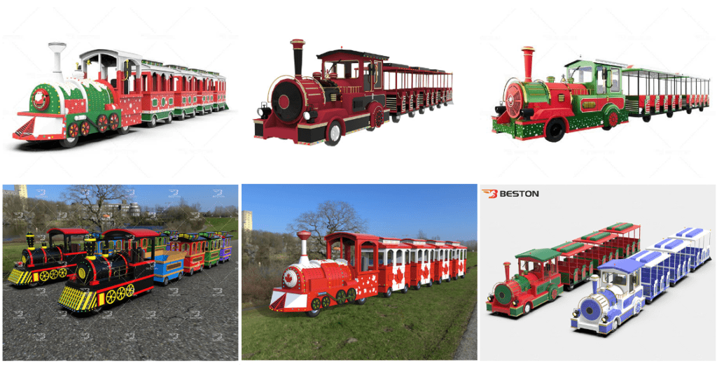 trackless trains