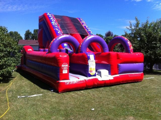 DL Obstacle Course and Slide combo