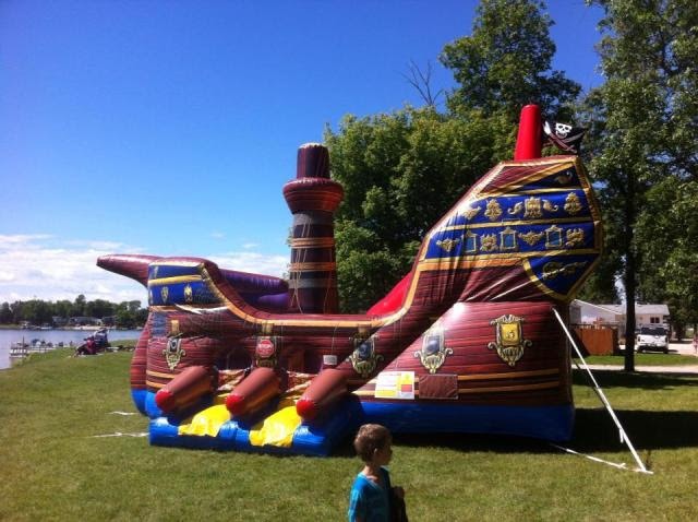 Pirate Ship Bouncy Castle
