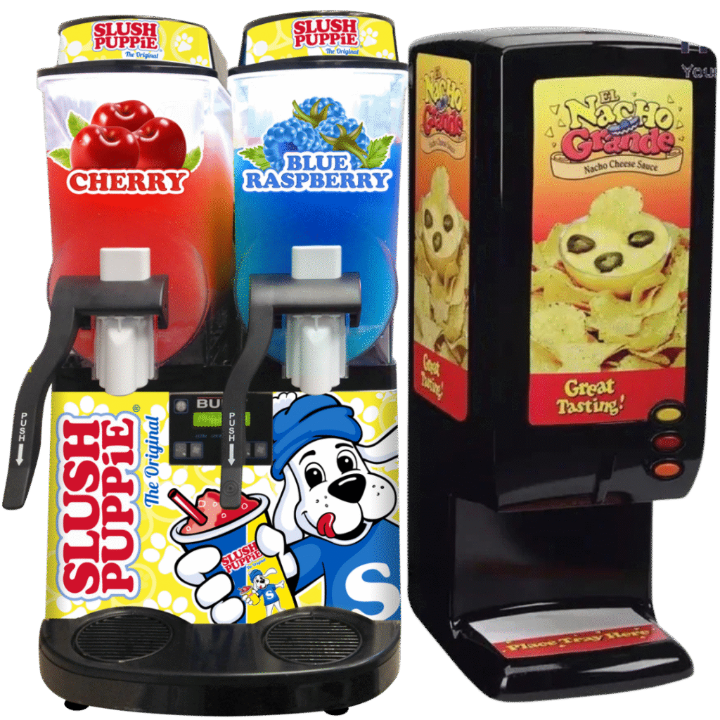 Rent a Slush Puppy or Nacho machine